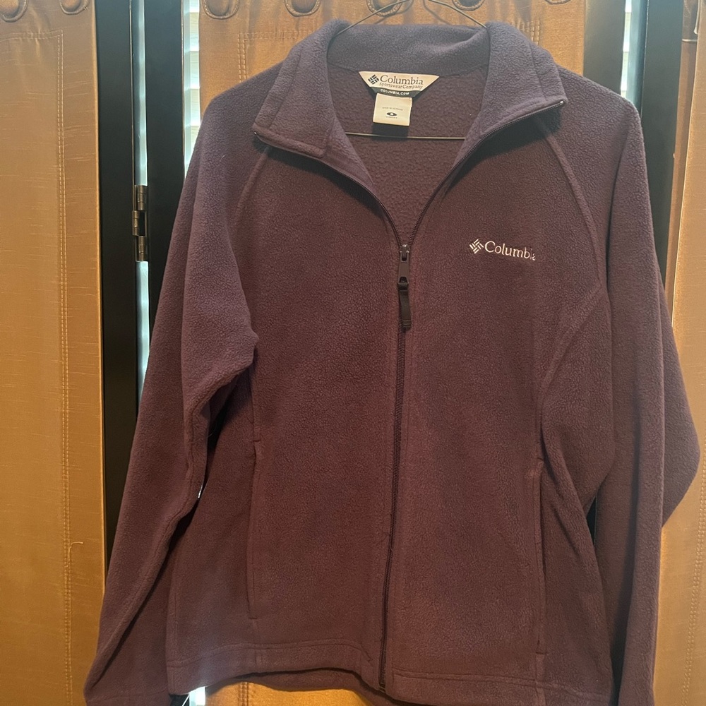 Columbia Purple Fleece Jacket